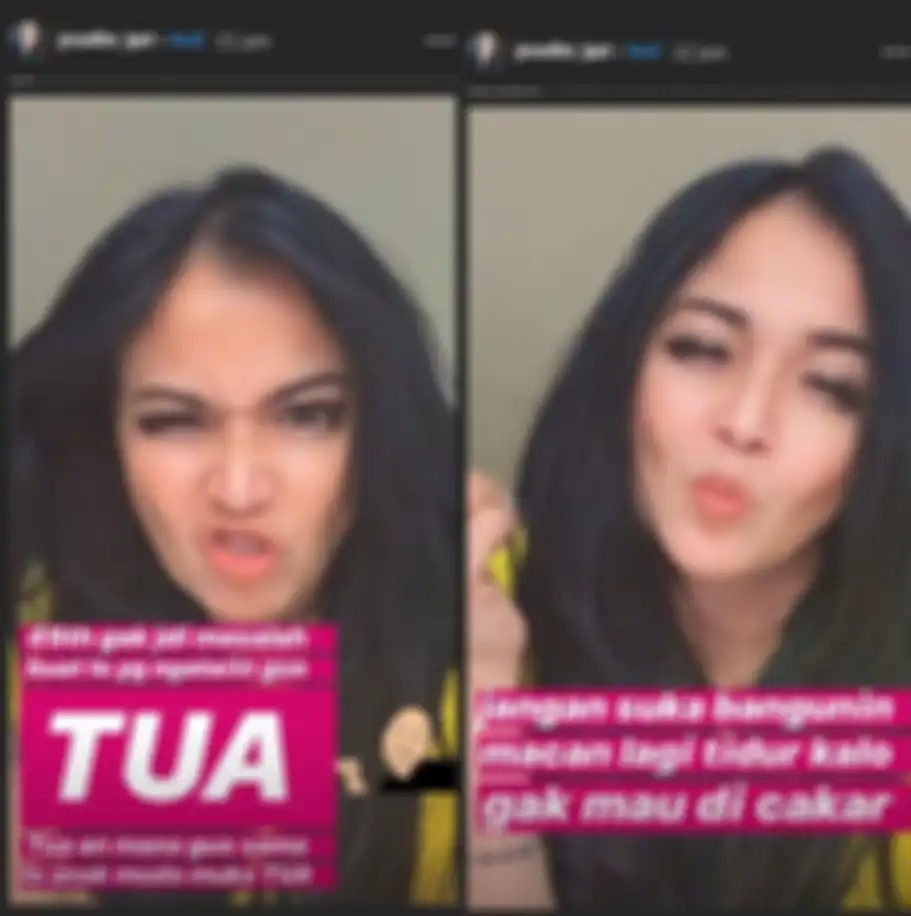 unggahan instastory Jennifer Jill yang diduga sindir Ajun Perwira.