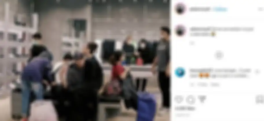 Potret mesra Agnez Mo dan Adam Rosyadi