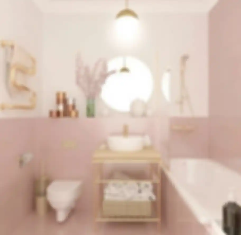 Desain kamar mandi warna pink memberikan sentuhan manis tanpa kesan norak. Hasilnya nggak nyangka jadi begini. Intip 8 foto cantiknya.