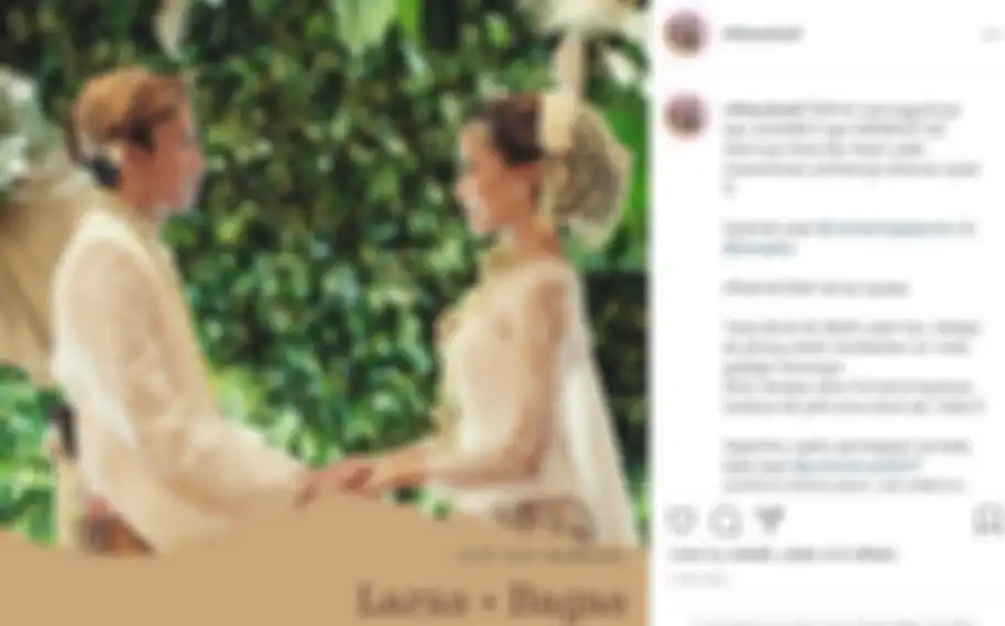 Pernikahan Irshadi Bagas dan Laras