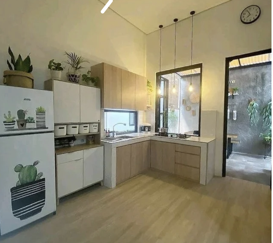 Desain kitchen set minimalis ini mengubah tampilan dapur kecil jadi kian aesthetic. Biayanya juga murah. Lihat 6 foto hasilnya.