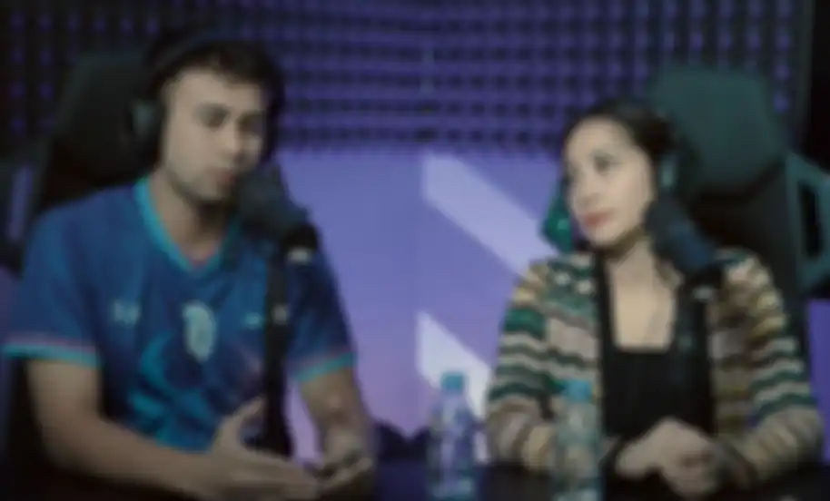 Raffi Ahmad dan Nagita Slavina saat berada di podcast Atta Halilintar dan Aurel Hermansyah  
