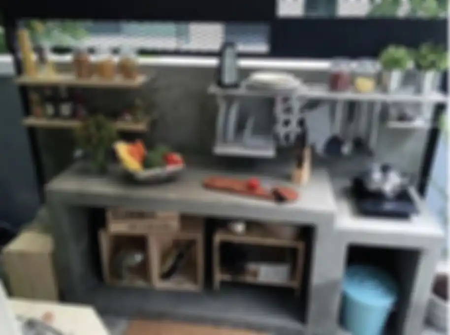 Desain meja dapur cor yang bujetnya lebih murah dari keramik ini jadi siasat jitu suasana tempat masak tetap bisa artsy. Ini 9 foto buktinya.