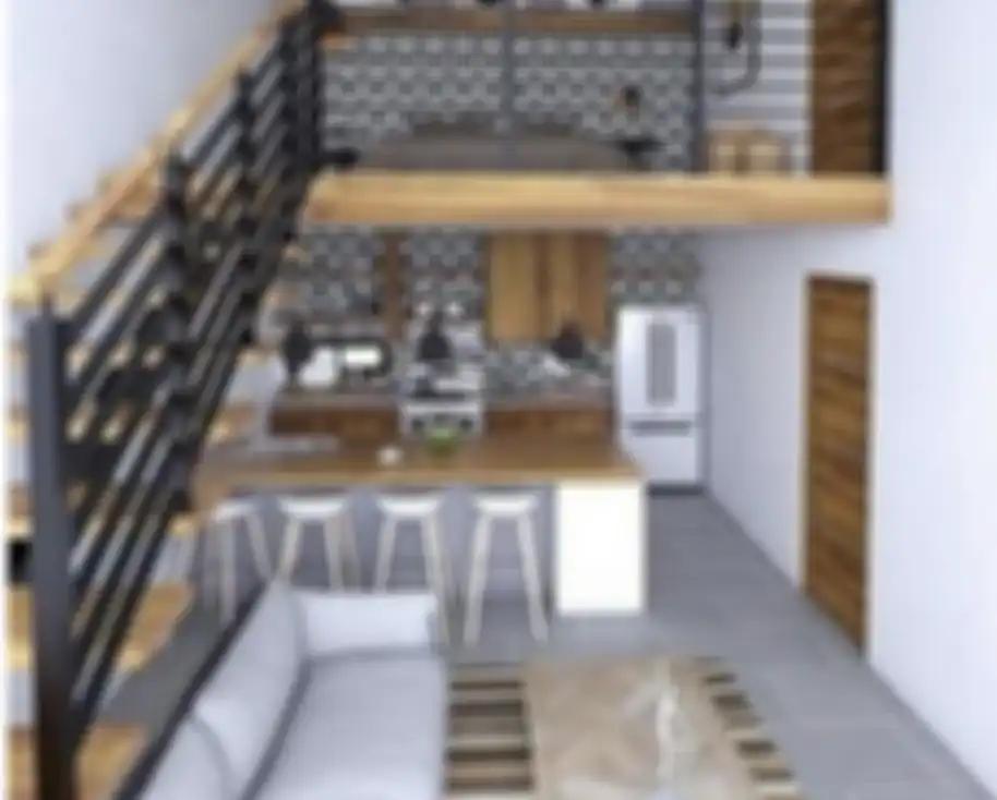 Desain dapur dan ruang tamu menyatu menjadi rahasia Ibu-ibu kompleks malas pulang. Ini 9 foto aesthetic jadi buktinya. 