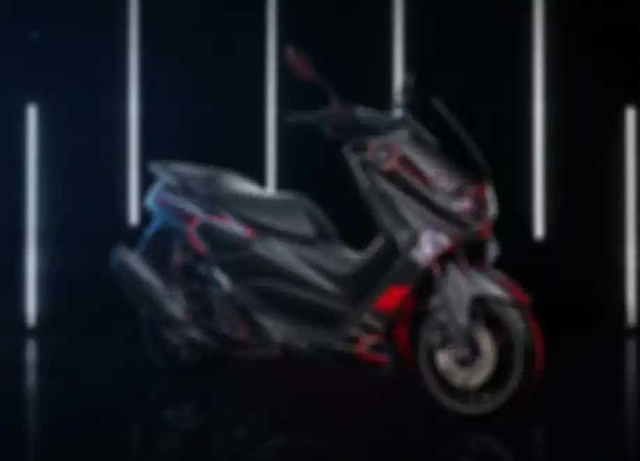 Yamaha NMAX edisi Star Wars grafis Galactic Empire.