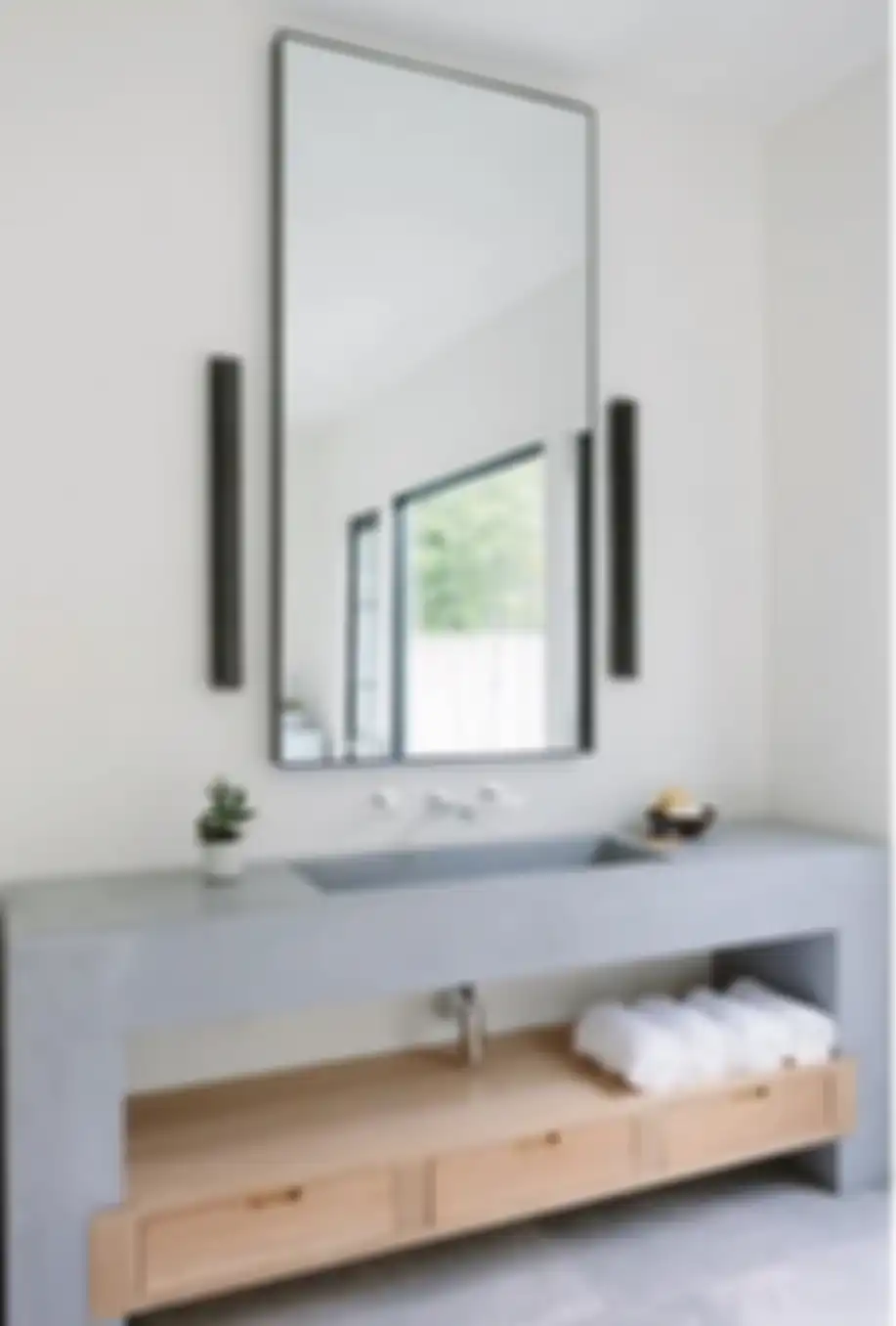 Lihat desain wastafel kamar mandi kecil sederhana tapi mewah ini mertua auto jatuh cinta. Pilih yuk 7 foto inspirasinya.
