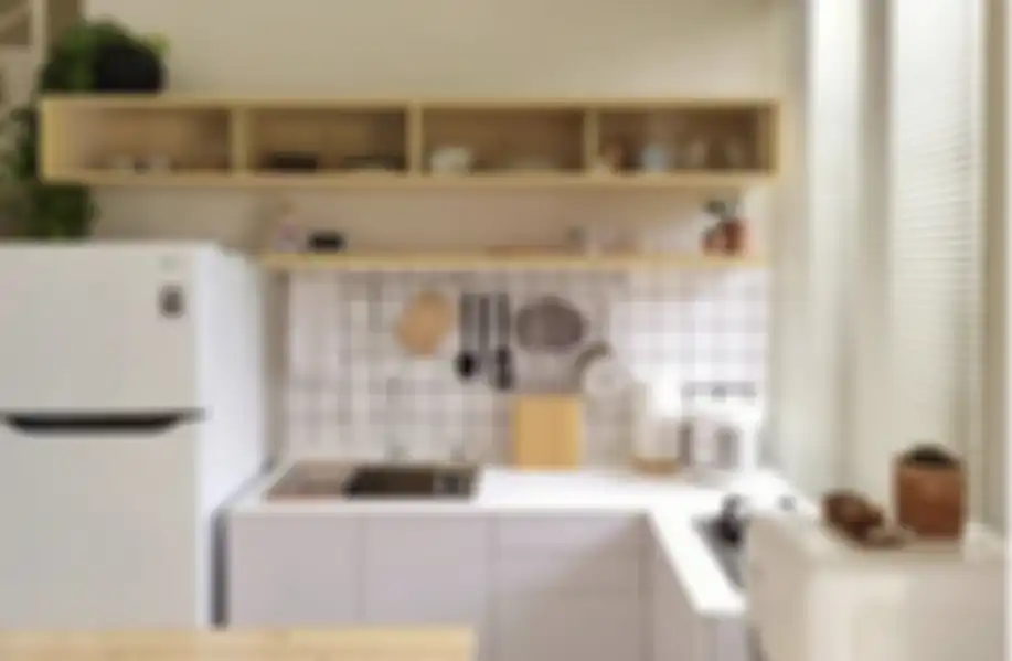 Desain dapur japandi di rumah mungil benar-benar bikin pangling. Mertua sampai menelan ludahnya. Intip yuk 7 foto hasilnya. 