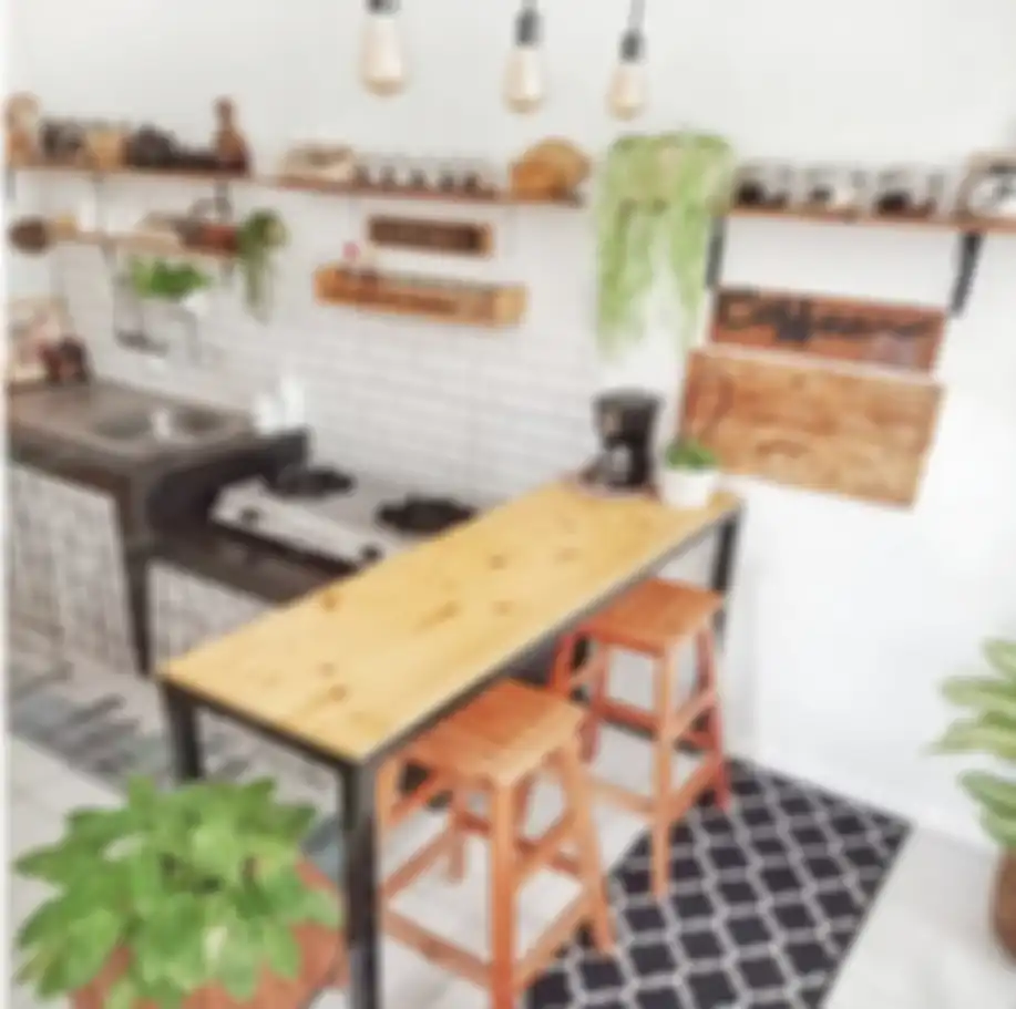 Mood Ibu-ibu memasak tetap terjaga karena desain dapur kecil tapi rapi mampu menebarkan aura nan segar. Ini 8 foto buktinya.