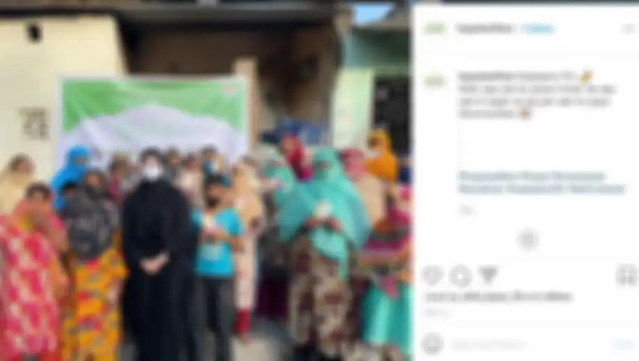 Sana Khan berbagai di momen Ramadhan