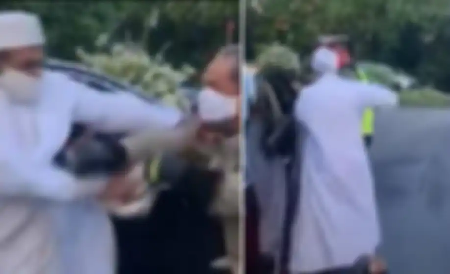 Habib Umar Assegaf mendapat dukungan walau sudah berkata kasar dan mendorong petugas