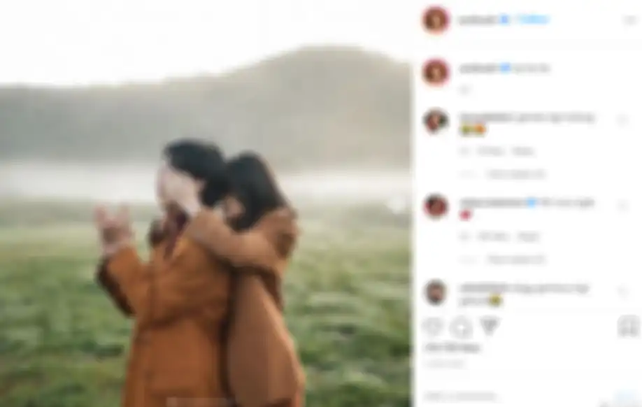 Foto Bisma dan Andira yang diduga untuk prewedding