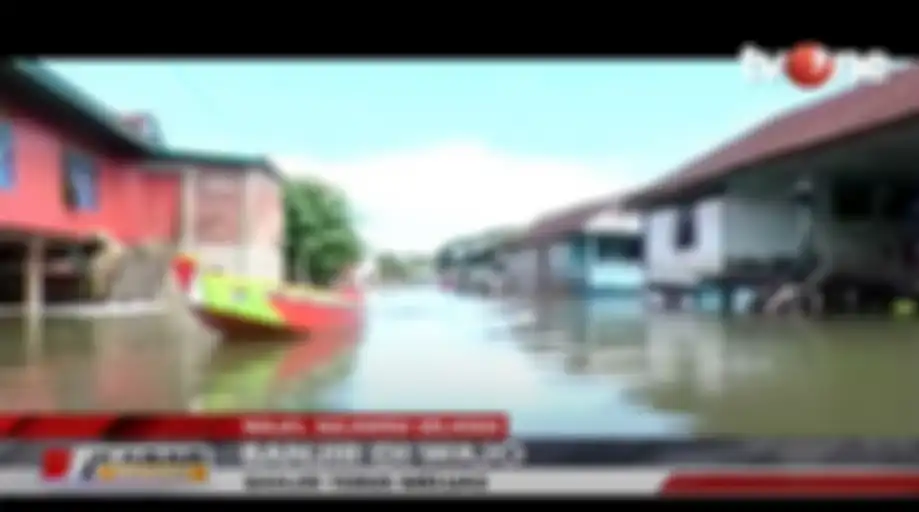 Banjir menerjang Kabupaten Wajo, Sulawesi Selatan