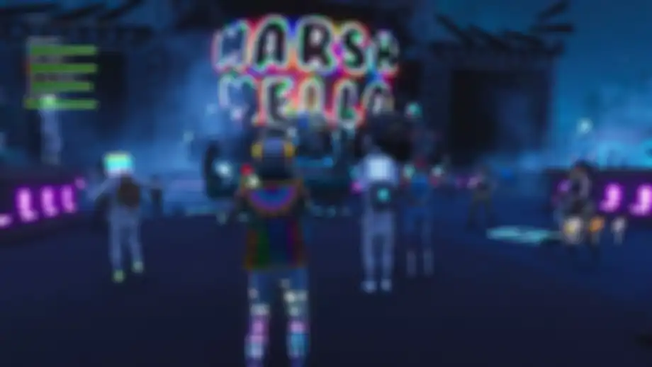 Konser Marshmello dalam game Fortnite