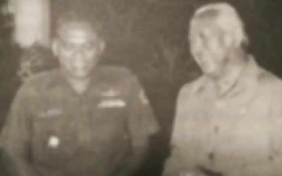 Pak Benny Moerdani dan Pak Harto