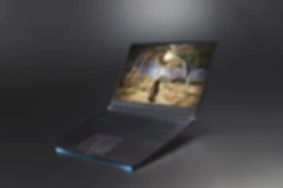 Tampilan desain dan layar laptop gaming LG UltraGear 17G90Q