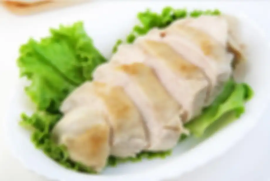 Dada ayam rebus