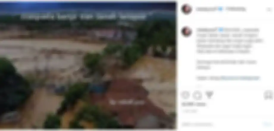 Mbak You beri peringatan adanya bencana alam