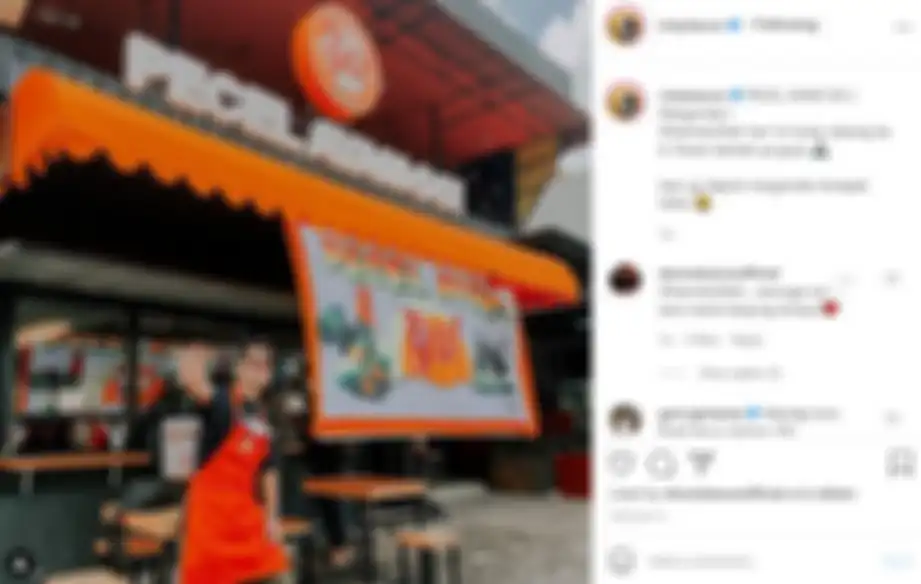 Bisnis pecel Ricky Harun