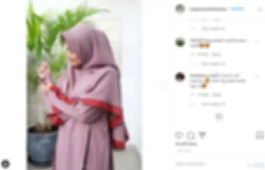 Nadya Mustika Rahayu endorse gamis