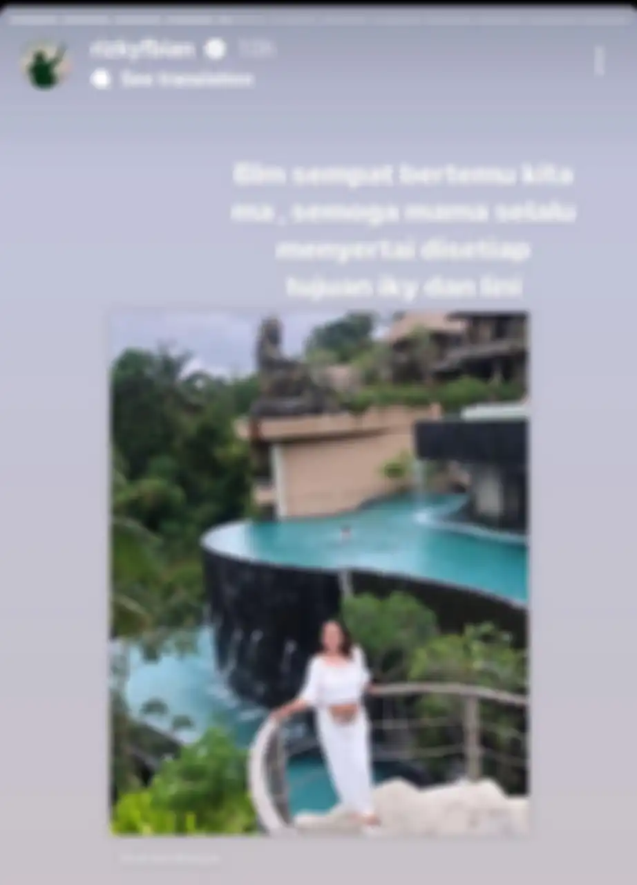 Iky minta restu