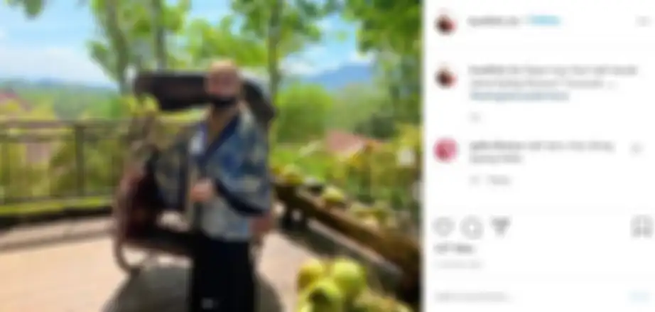 Ibunda Maia Estianty liburan ke Magelang