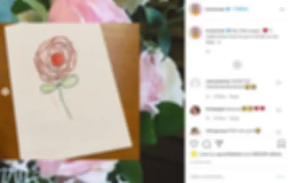 Noah Sinclair beri kartu ucapan hari ibu ke BCL