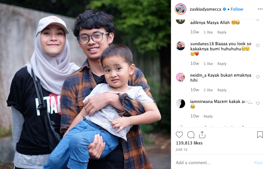 Zaskia Adya Mecca dan Bhumi Brawijaya