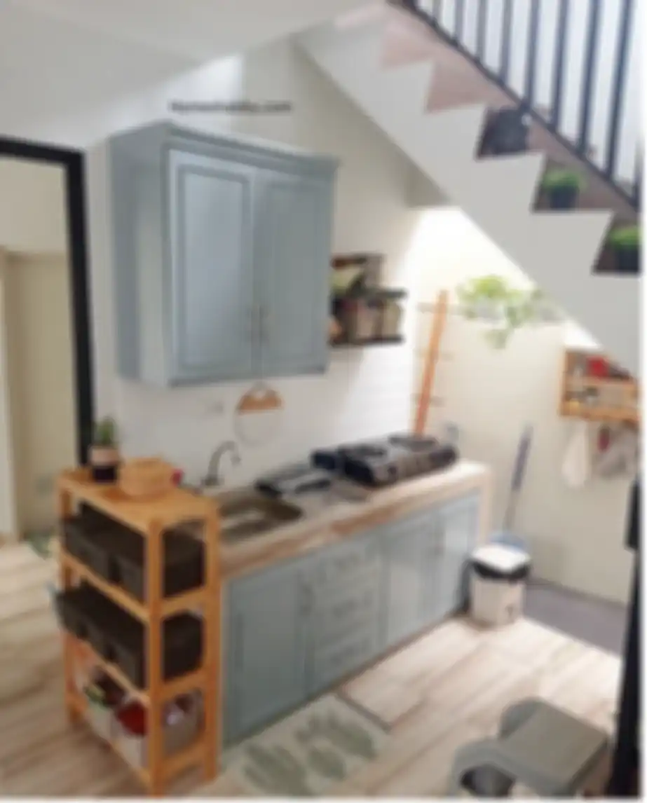 Biar istri makin sayang, simak desain dapur kecil dekat kamar mandi yang cocok buat diaplikasikan di rumah minimalis. Cek foto contohnya.