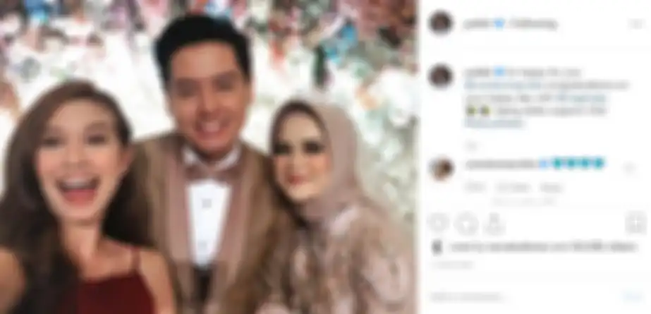 Yuki Kato datang ke acara resepsi Cut Meyriska