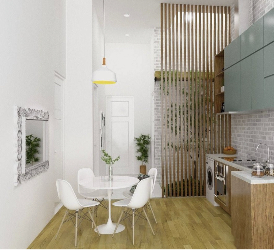 Pemilik rumah bosan melihat foto desain dapur mungil tampil monoton. Gaya eklektik menjadi pilihan unik di rumah minimalis.