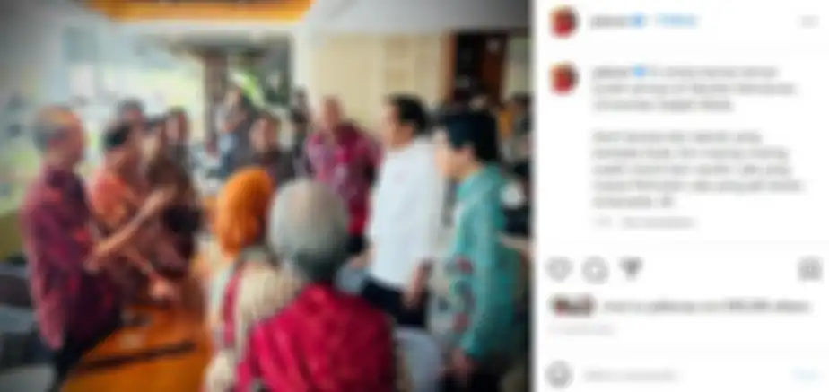 Jokowi reunian bareng teman seangkatan di Fakultas Kehutanan UGM
