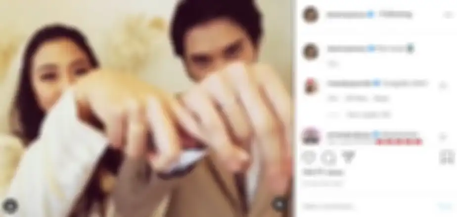Postingan Sherina yang umumkan pernikahan dengan Baskara Mahendra