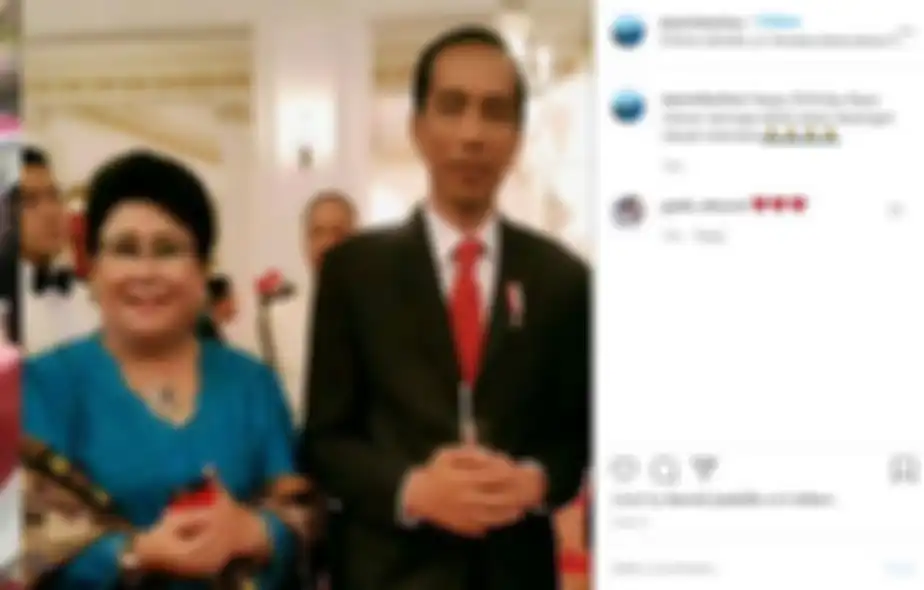Kedekatan mertua Nikita Willy dengan presiden Jokowi