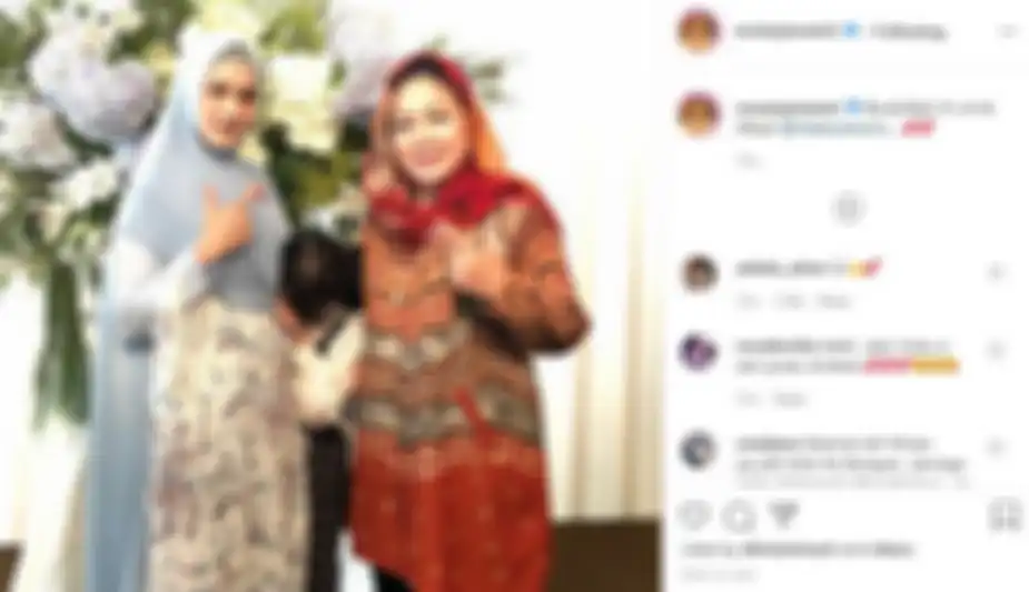 Mulan Jameela dan titiek Soeharto