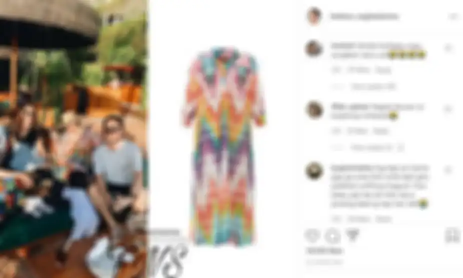 Komentar netizen melihat Nagita Slavina pakai dress puluhan juta Rupiah saat liburan ke pantai. 