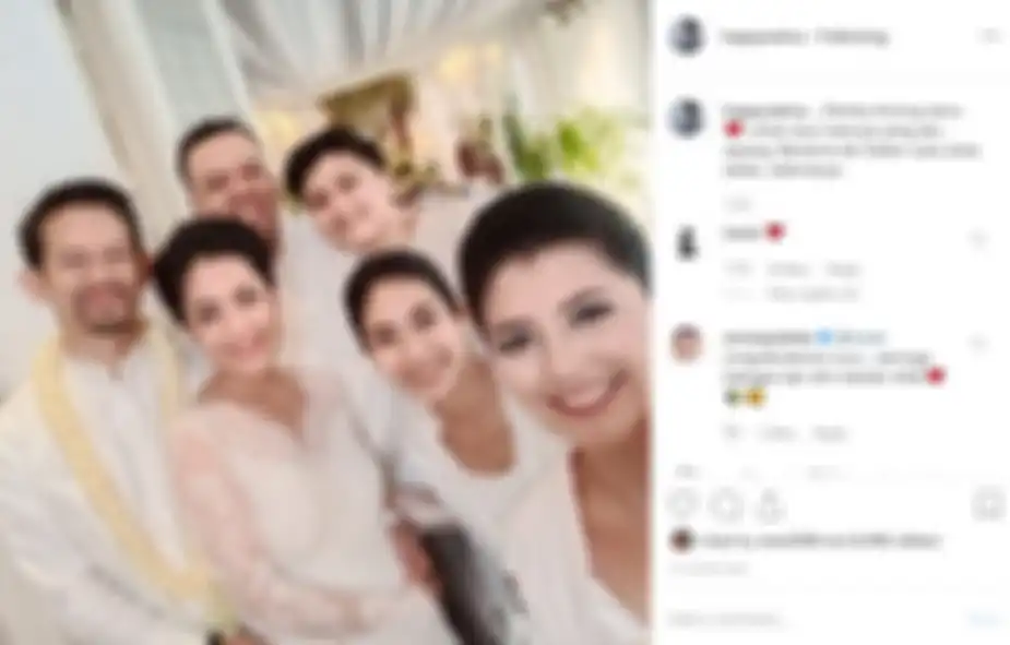 Happy Salma jadi among tamu di pernikahan Lulu Tobing