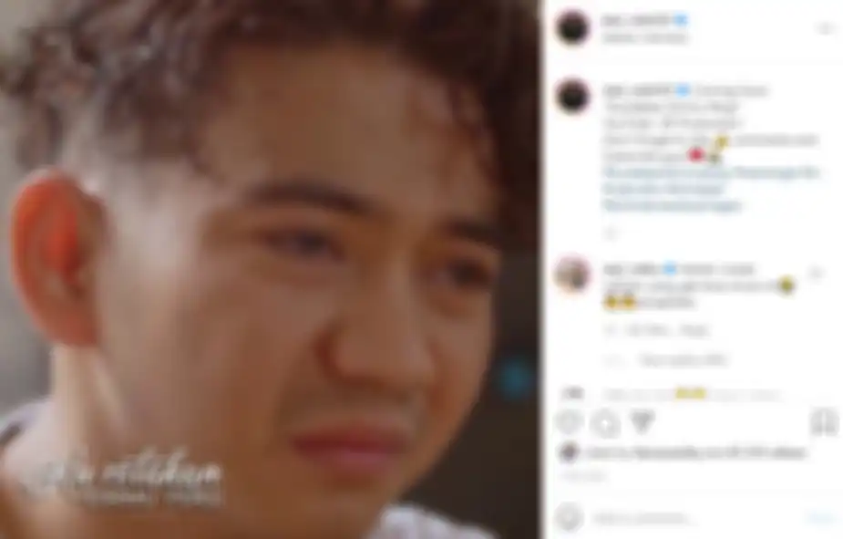 Rizki DA unggah foto menangis