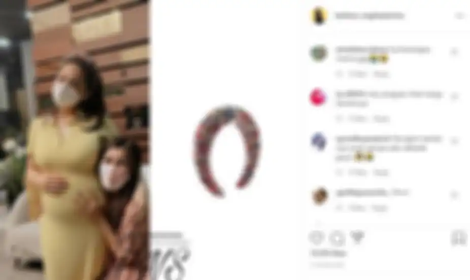 Komentar netizen melihat Nagita Slavina pakai bando seharga jutaan Rupiah saat foto bareng Nisya Ahmad. 