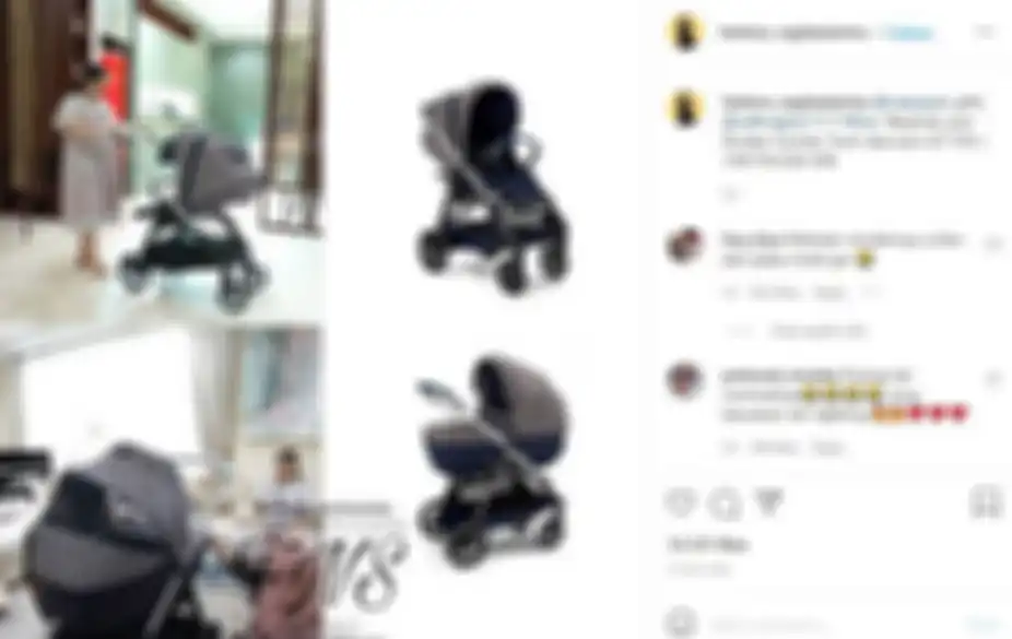 Harga Stroller Dior yang dibelikan untuk calon anak keduanya