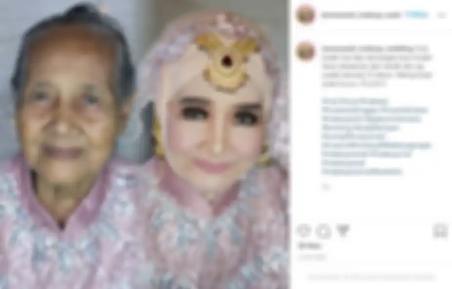VIRAL Foto Nenek Umur 72 Tahun Disulap Tampak Lebih Muda, MUA-nya Ternyata Seorang Pria 