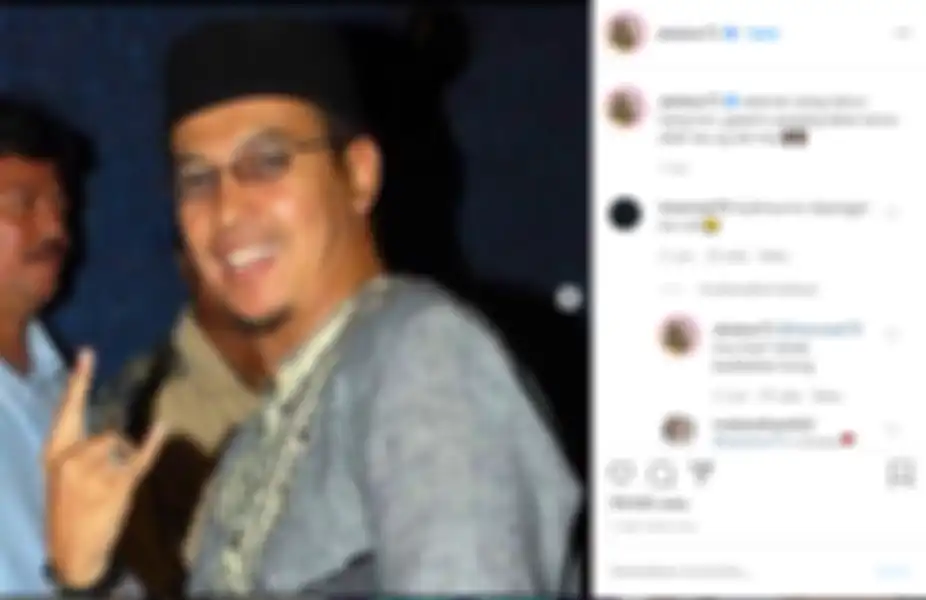 Ucapan Abidzar untuk ayahnya (TribunStyle.com/Instagram @abidzar73)