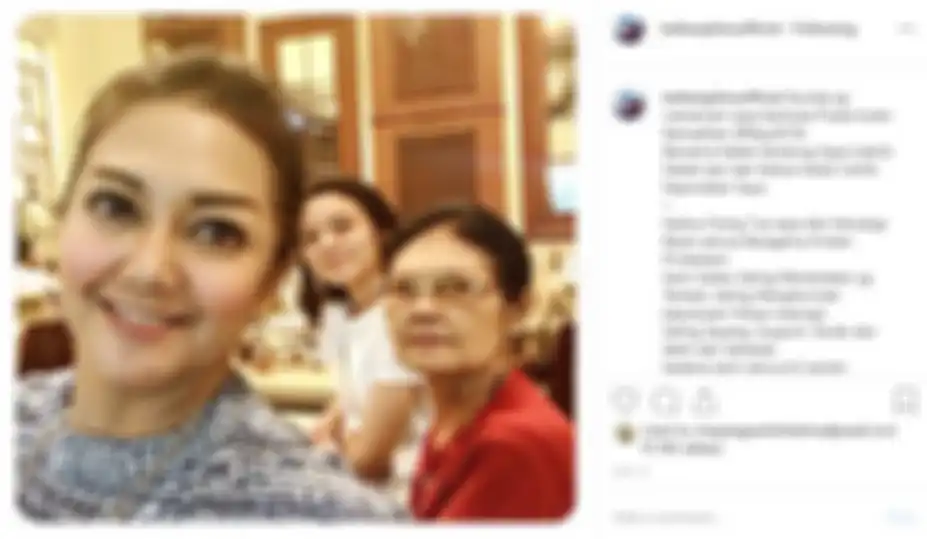 Hubungan Bella Saphira dan keluarganya tetap baik meskipun berbeda keyakinan
