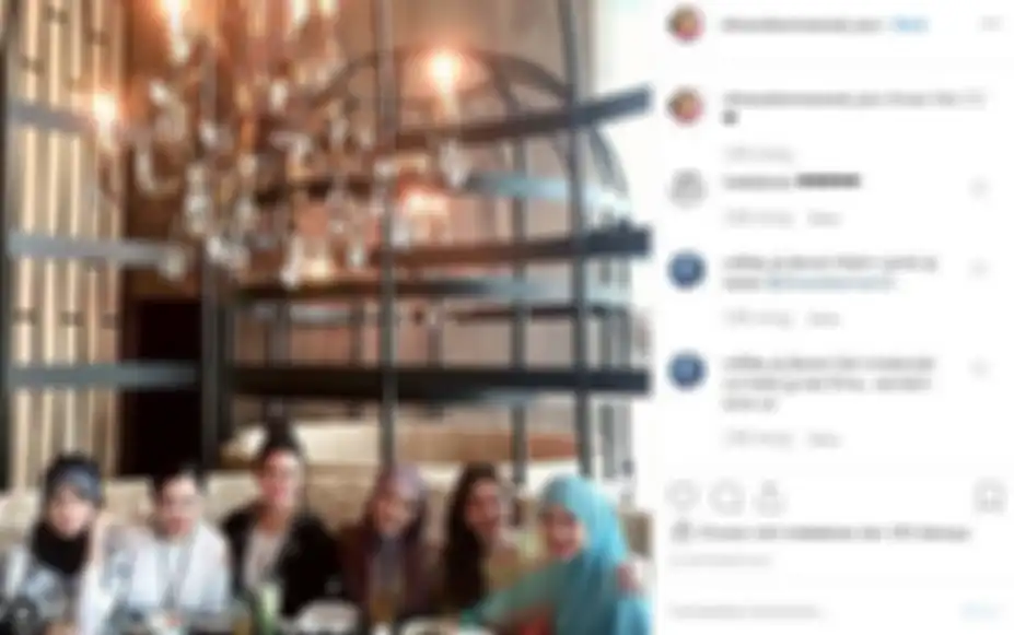 Silvana Herman dengan geng arisan Hitz