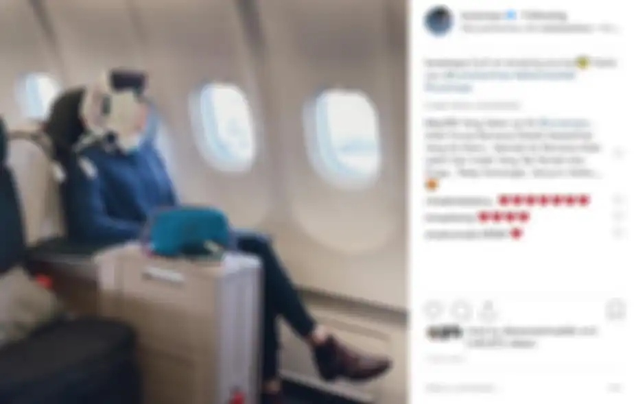 Penampilan Luna Maya dengan Hijab Saat Pulang Umroh