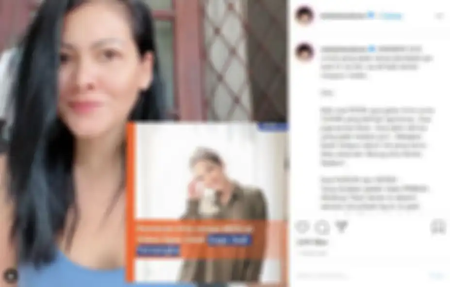 Postingan Melanie Subono tentang status Gisella menjadi tersangka dalam kasus video syur