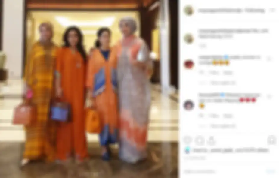 Penampilan glamor Mayangsari saat buka puasa bareng geng sosialitanya