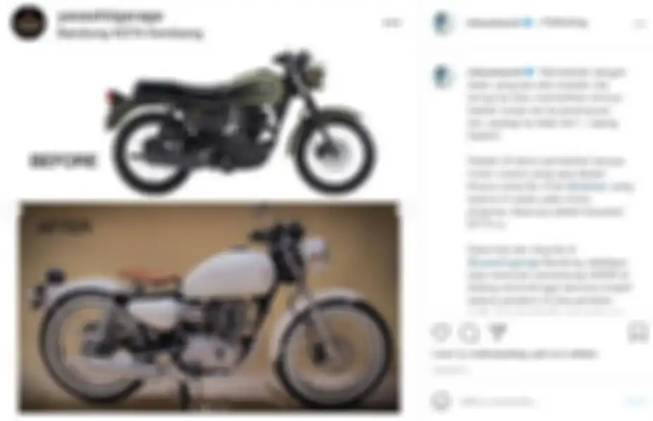 Hasil custom motor hadiah Ridwan Kamil untuk sang istri