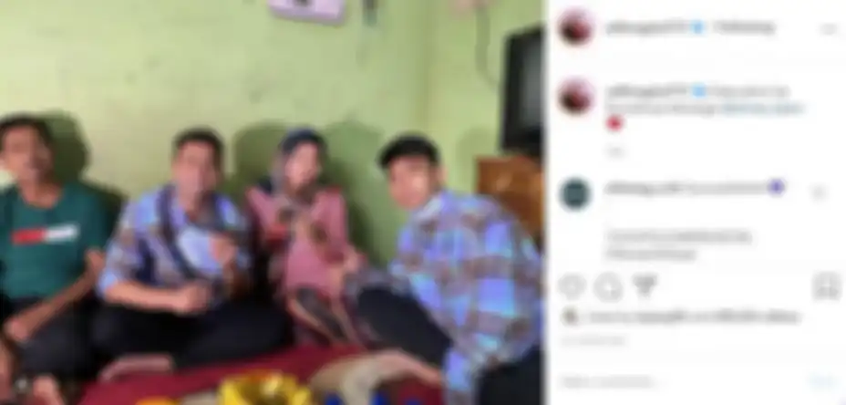 Raffi Ahmad saat datangi kediaman Dimas Ramadhan 