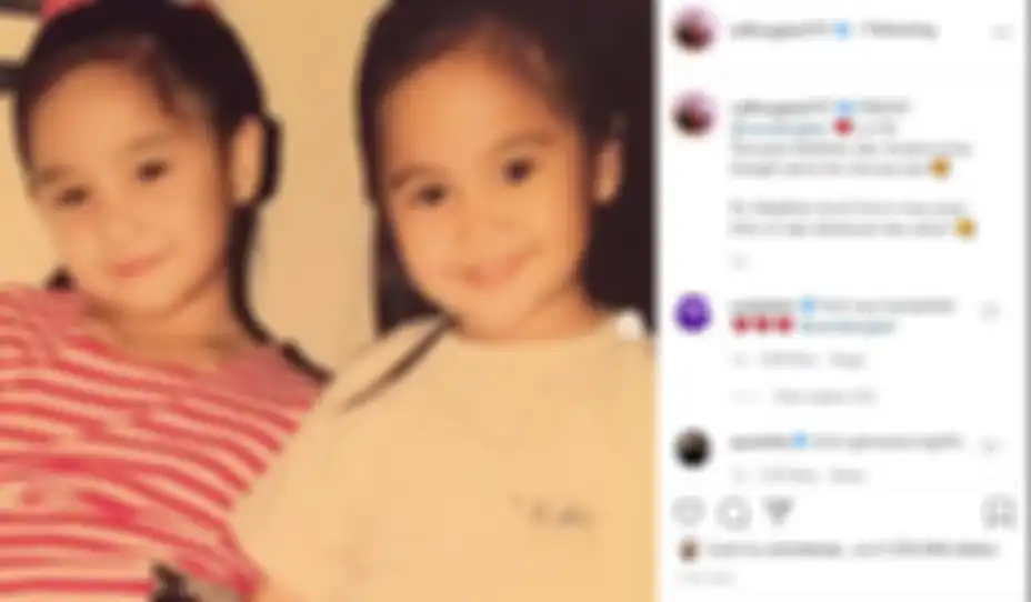 Potret masa kecil Nagita Slavina dan Caca Tengker