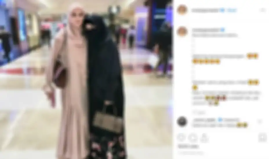Potret cantik Mulan dan Umi Pipik